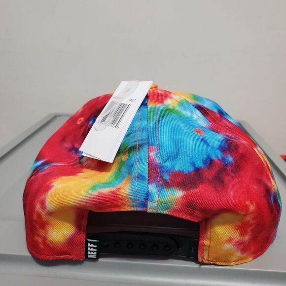 NEFF Disney Collection Mickey Mouse Black Tie Dye Snapback Trucker Hat Cap NWT - Picture 3 of 8